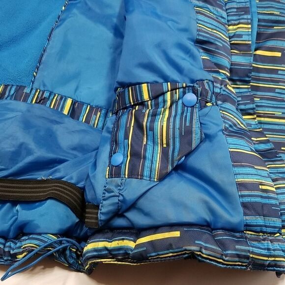 Athletic Works Jacket Men's Medium Winter Ski Full Zip Outdoors Vibrant Look - Picture 6 of 9